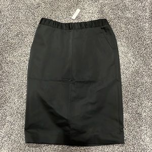 Madewell Black Skirt Style# 08108 Elastic Waist